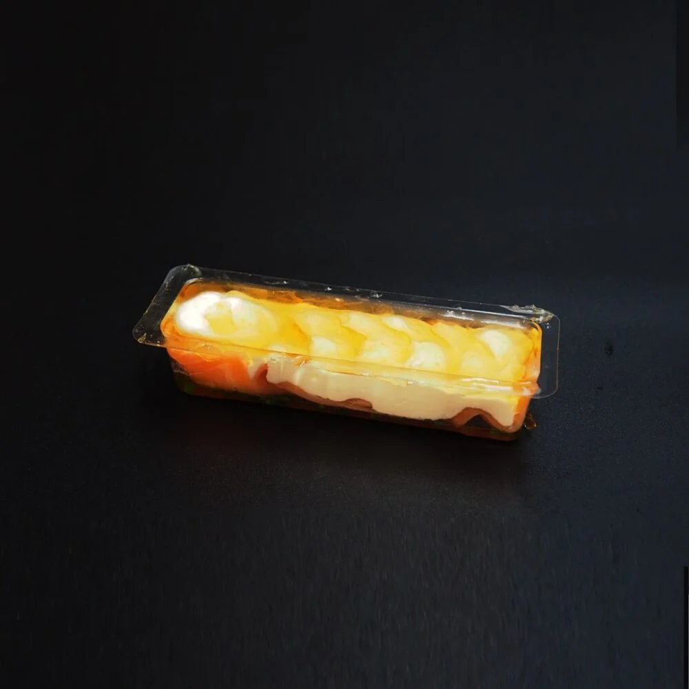 Bûchette au saumon fumé