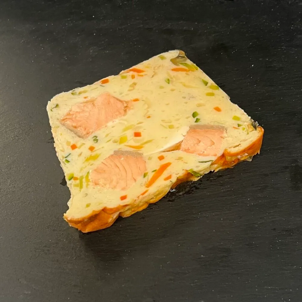 Tranche de terrine poisson
